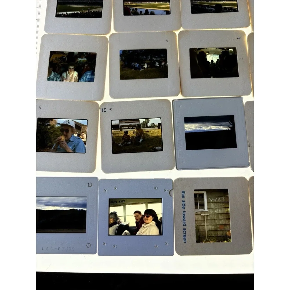 Vintage 35mm Slides Lot of 81 Color Unsearched Randomly Selected Variety